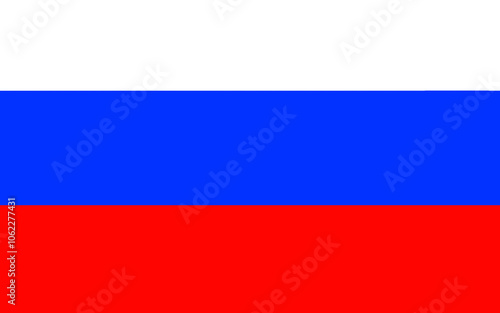 Vector illustration of the Russian flag with white, blue, and red horizontal stripes on a white background. Perfect for cultural, educational, and patriotic themes. Simple, isolated design for versati Free Download Vector illustration of the Russian flag with white, blue, and red horizontal stripes on a white background. Perfect for cultural, educational, and patriotic themes. Simple, isolated design for versati - GFXLoad