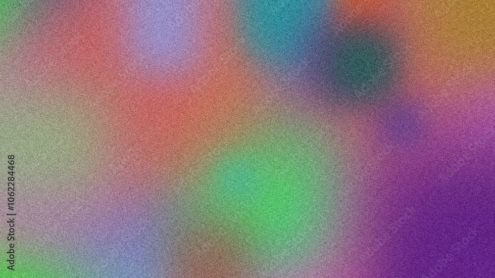 Fototapeta premium Smooth Gradient Poster with Subtle Grainy Texture for Artwork, Modern Gradient with Vibrant Colors and Grainy Noise for Posters