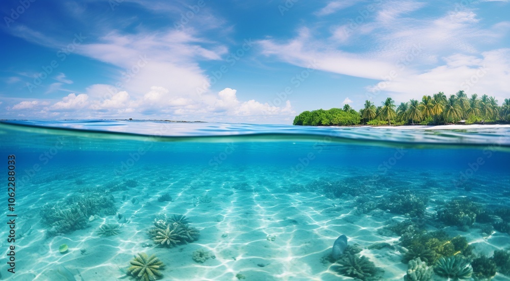 coral blue water background, oceanic view of coral blue water, underwater life coral blue water background, oceanic view of coral blue water, underwater life