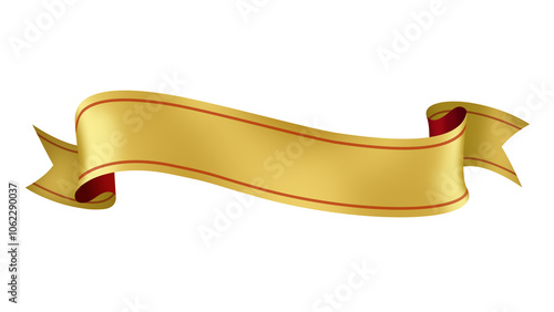 Christmas Banners and Ribbons Elements with Christmas Decoration Elements.