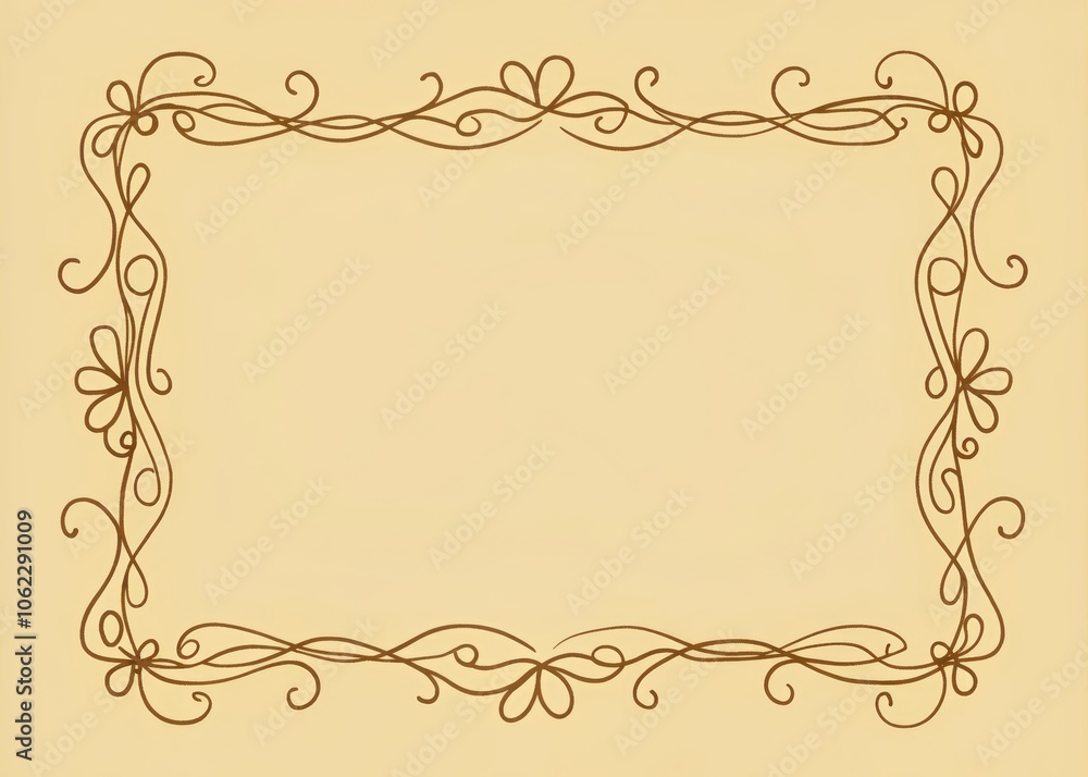 Elegant Decorative Frame for Creative Designs Elegant Decorative Frame for Creative Designs