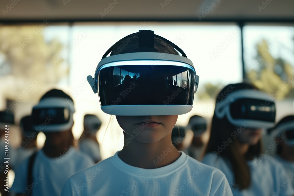 Students Engaged in Virtual Reality Learning Students Engaged in Virtual Reality Learning