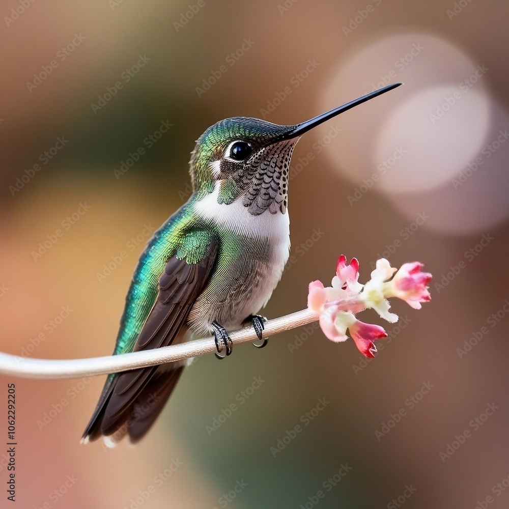 Obraz premium hummingbird on a branch