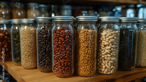 Variety of Forms Legumes can be found in many forms, including dried, canned, or frozen. Each form has its uses and can be convenient for different recipes. photo