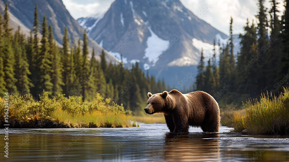 bear in the lake bear in the lake