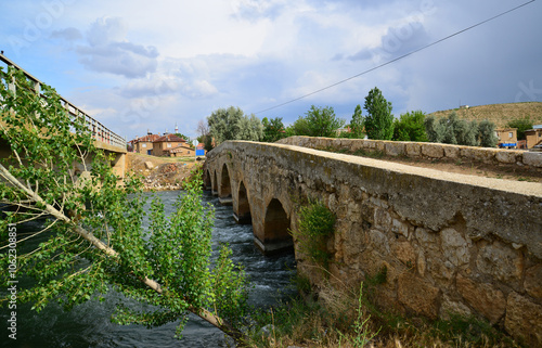 Dineksaray Bridge, located in Konya, Turkey, is one of the oldest bridges in the country.
