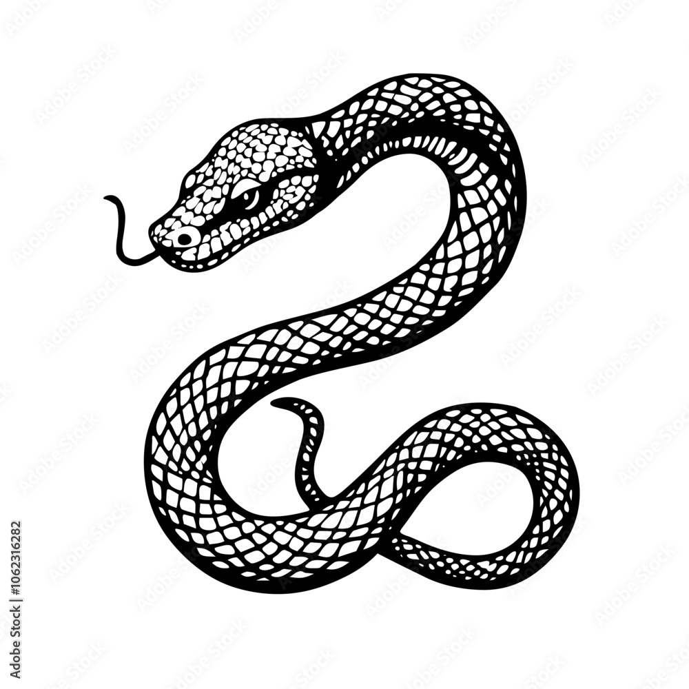 black and white rattlesnake black and white rattlesnake