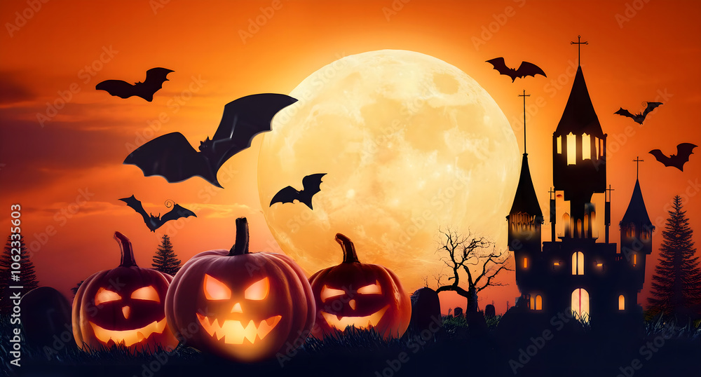 halloween background with pumpkins halloween background with pumpkins