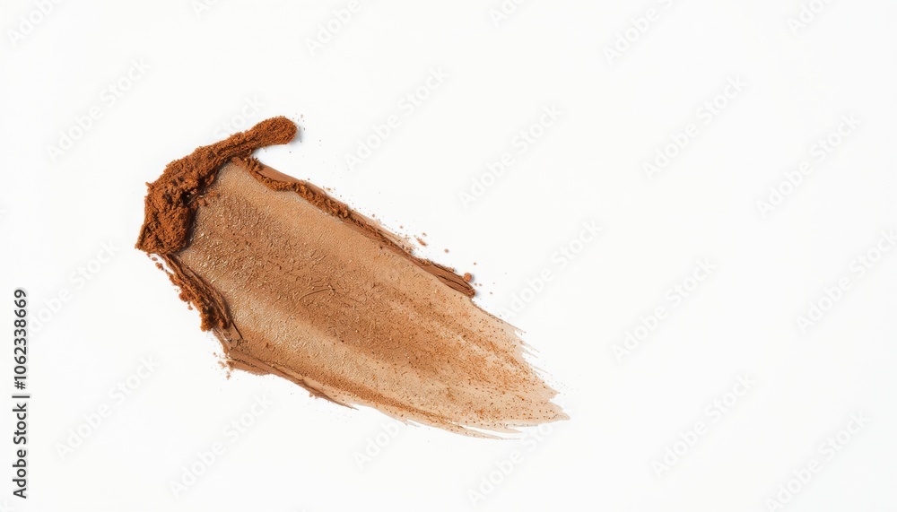 Eye shadow or bronzer neutral pastel orange nude smudge Eye shadow or bronzer neutral pastel orange nude smudge