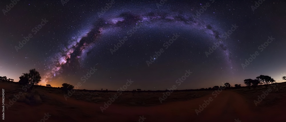Stargazing Under the Milky Way in the Remote Australian Outback (Australian Outback Landscape) Stargazing Under the Milky Way in the Remote Australian Outback (Australian Outback Landscape)
