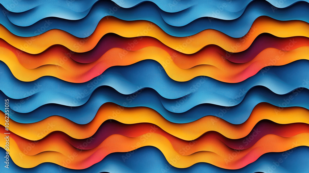 Seamless abstract pattern featuring gradient mesh colors and unique shapes ideal for social media covers web banners and presentations Seamless abstract pattern featuring gradient mesh colors and unique shapes ideal for social media covers web banners and presentations