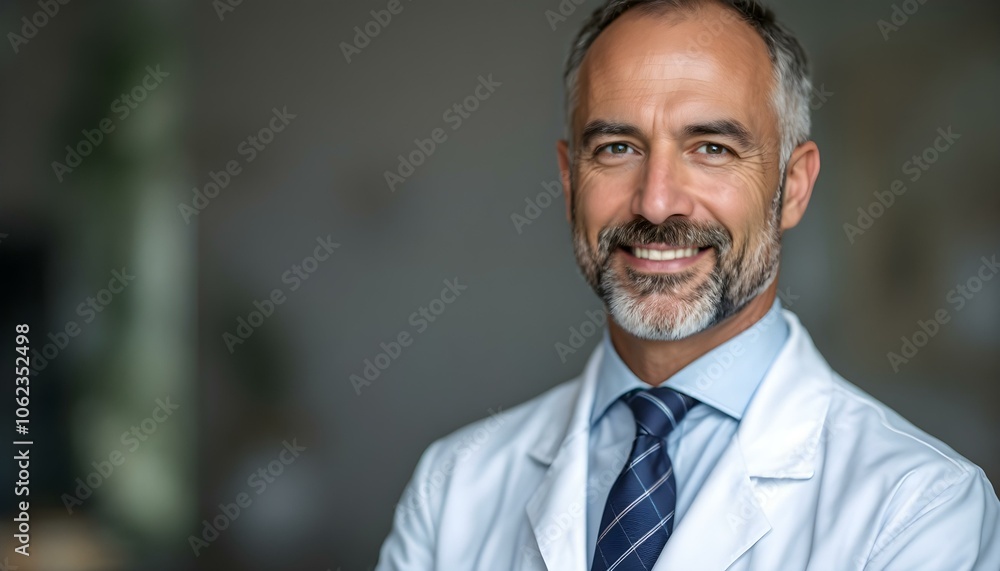 Doctor photo with hand cross pose Doctor photo with hand cross pose