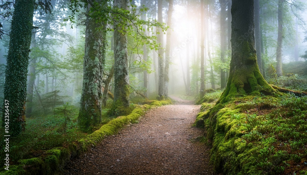 Obraz premium path in the woods