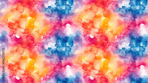 Colorful abstract tie dye shibori watercolor pattern vibrant and playful design ideal for banners posters labels and gift wrapping