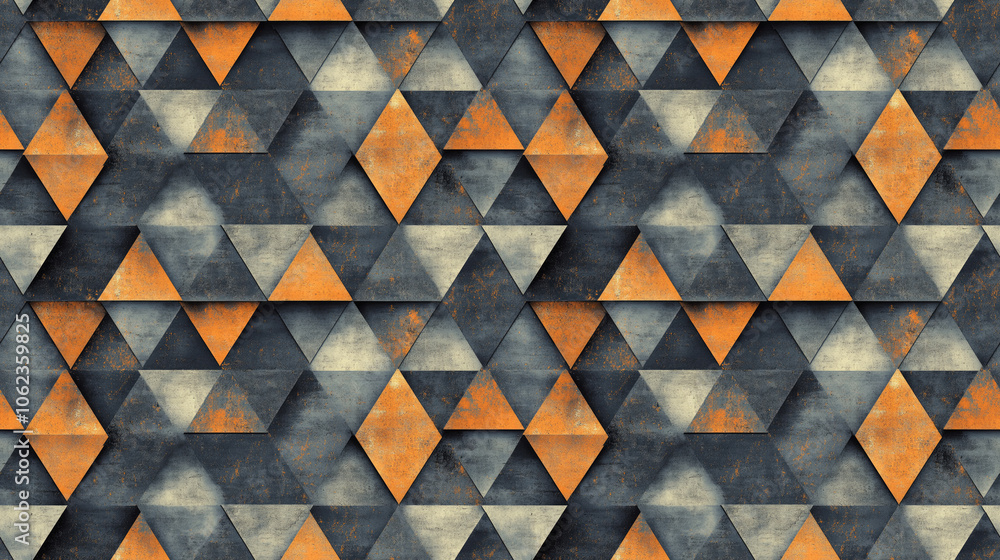 Seamless high definition geometric pattern on textured surface for creative design applications Seamless high definition geometric pattern on textured surface for creative design applications
