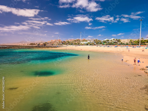 La Guirra Beach, Caleta de Fuste, Fuerteventura, Canary Islands