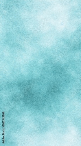 A pale blue background with a soft, faded, watercolor-like effect. The background is reminiscent of the sky on a cold, winter day