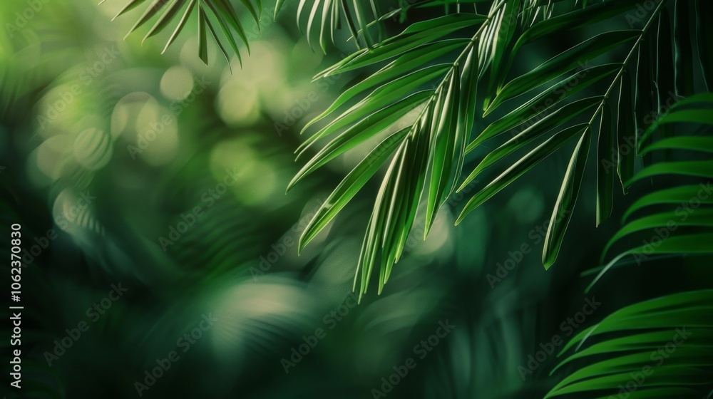 Fototapeta premium smooth green plant background. Background for banner, backdrop or texture for 3D mapping