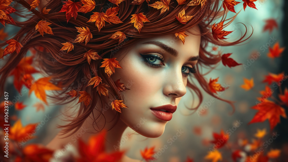 Autumn Allure - A Captivating Portrait of a Fiery Fall Beauty17 Autumn Allure - A Captivating Portrait of a Fiery Fall Beauty17