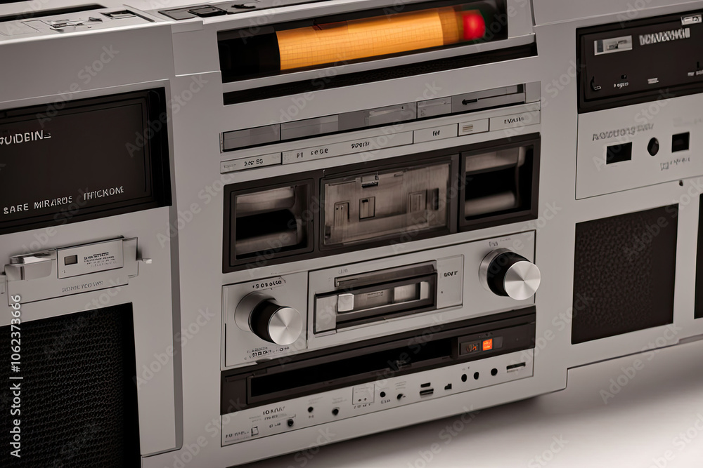 Fototapeta premium audio cassette recorder