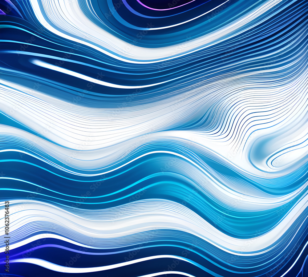 Blue and colorful wavy dynamic motion graphics. light motion shape curve. wavy banner template. background texture, neat cracks, 8k quality. generative ai Blue and colorful wavy dynamic motion graphics. light motion shape curve. wavy banner template. background texture, neat cracks, 8k quality. generative ai