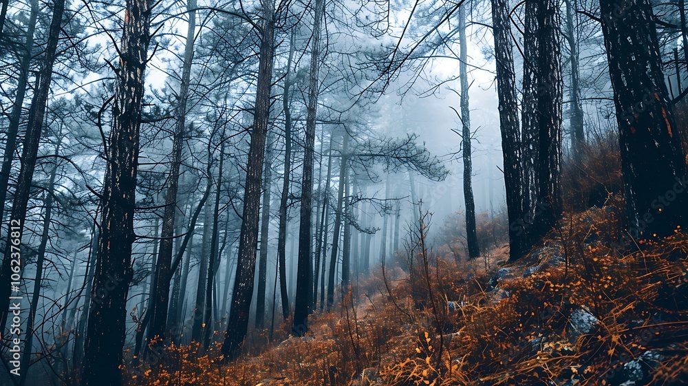 Serenity in Dense Forest with Lush, Peaceful Greenery Surrounding
Serenity in Dense Forest with Lush, Peaceful Greenery Surrounding
