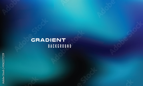Blue gradient background color transition style with palettes. abstract background