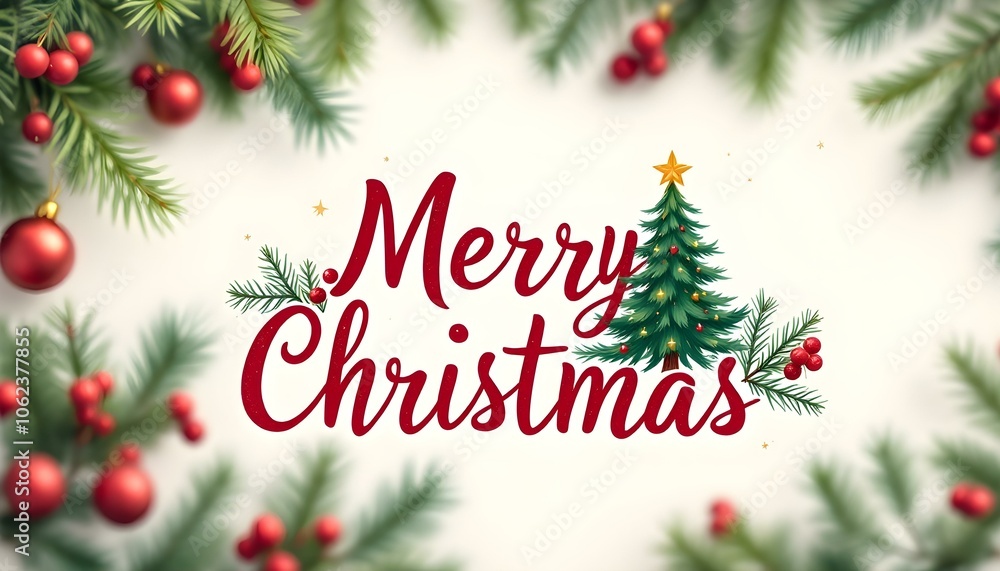 Merry Christmas design Merry Christmas design