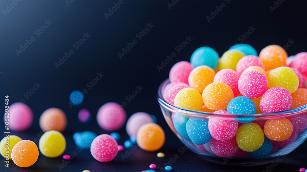 colorful candies in a bowl colorful candies in a bowl