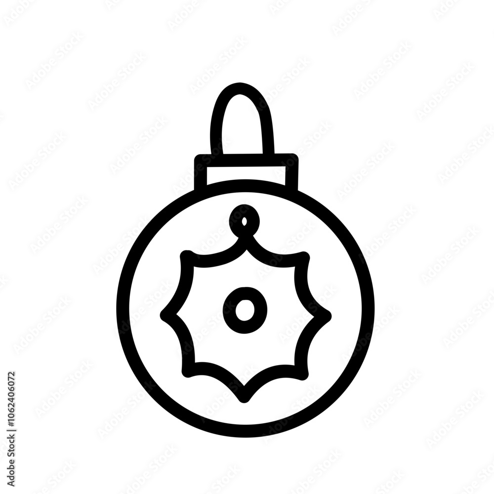 christmas ball outline christmas ball outline