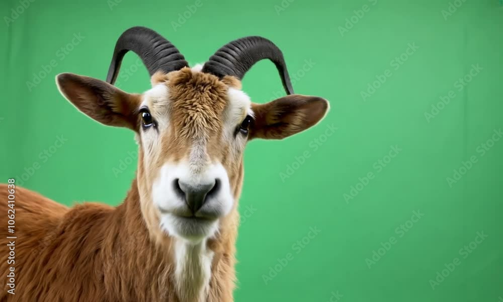 Portrait of a Scimitar-Horned Oryx Portrait of a Scimitar-Horned Oryx