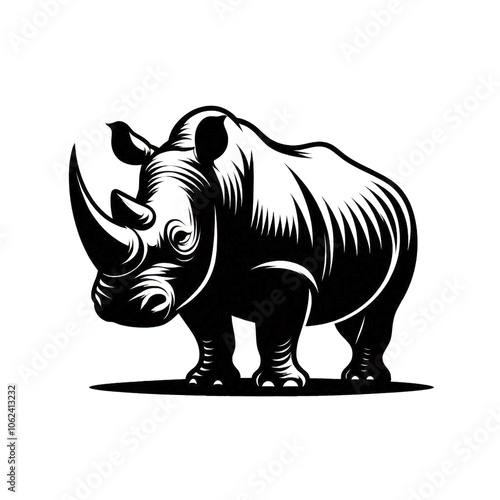 rhino vector illustration