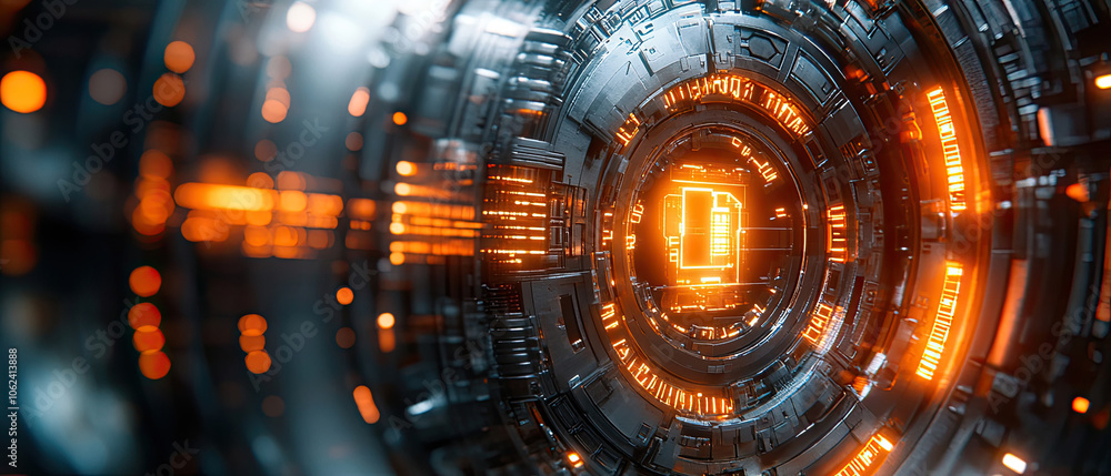 Intricate Futuristic Technology Design Intricate Futuristic Technology Design