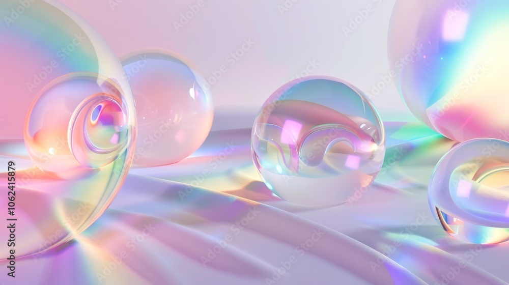 Fluid round abstract shape, futuristic modern banner design template, liquid glass stylized frame, 3d illustration. Fluid round abstract shape, futuristic modern banner design template, liquid glass stylized frame, 3d illustration.