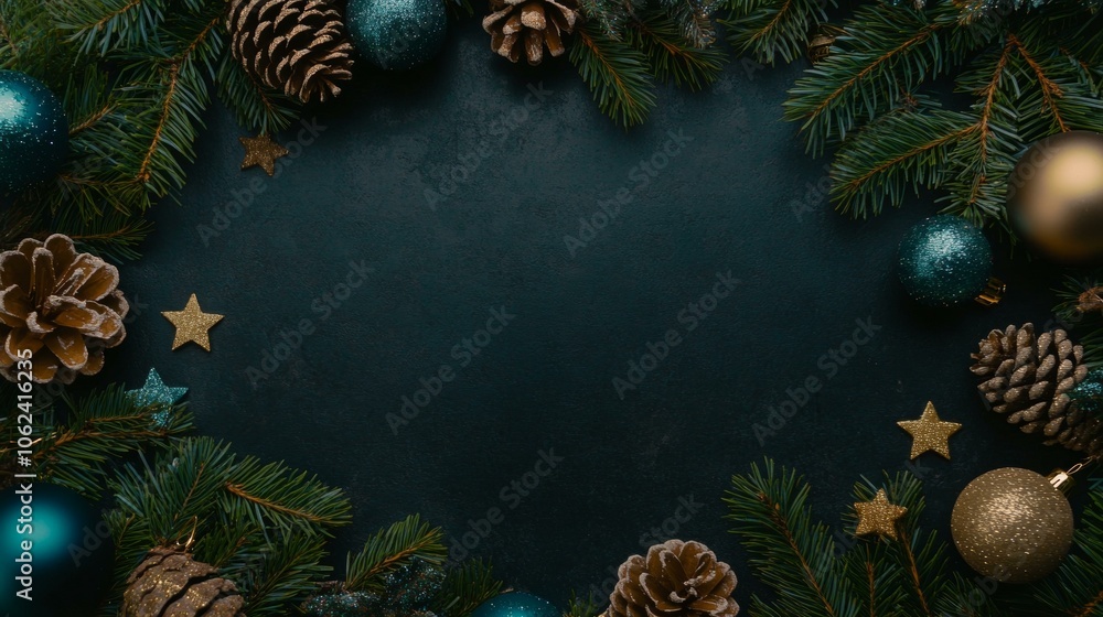 Festive Christmas wreath adorned with pine cones, red berries, and green foliage, perfect for holiday decor. Festive Christmas wreath adorned with pine cones, red berries, and green foliage, perfect for holiday decor.