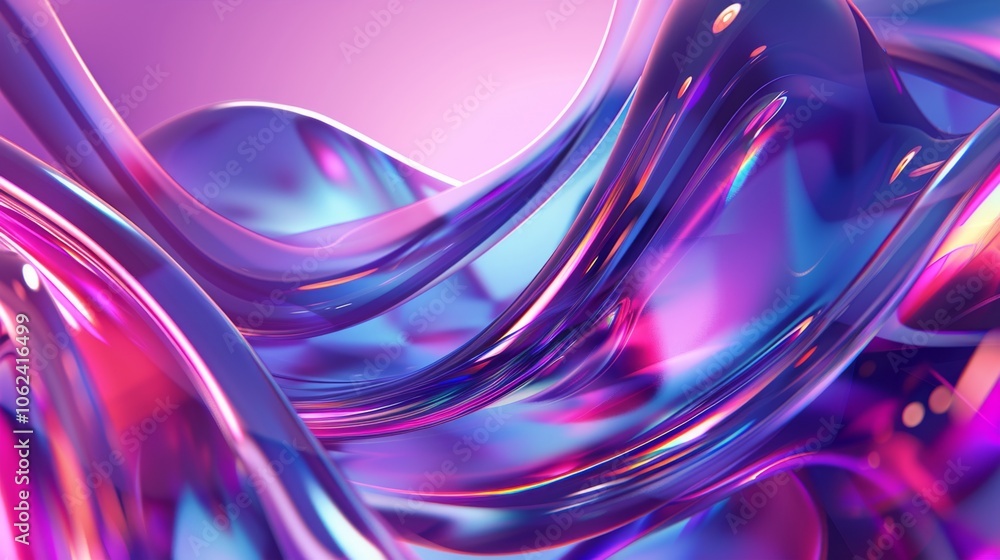Fluid round abstract shape, futuristic modern banner design template, liquid glass stylized frame, 3d illustration. Fluid round abstract shape, futuristic modern banner design template, liquid glass stylized frame, 3d illustration.