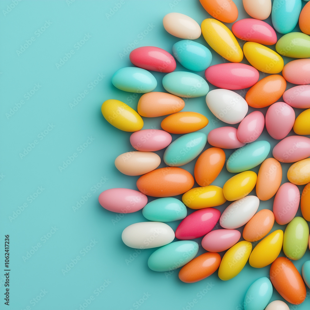 Colorful jelly beans Colorful jelly beans