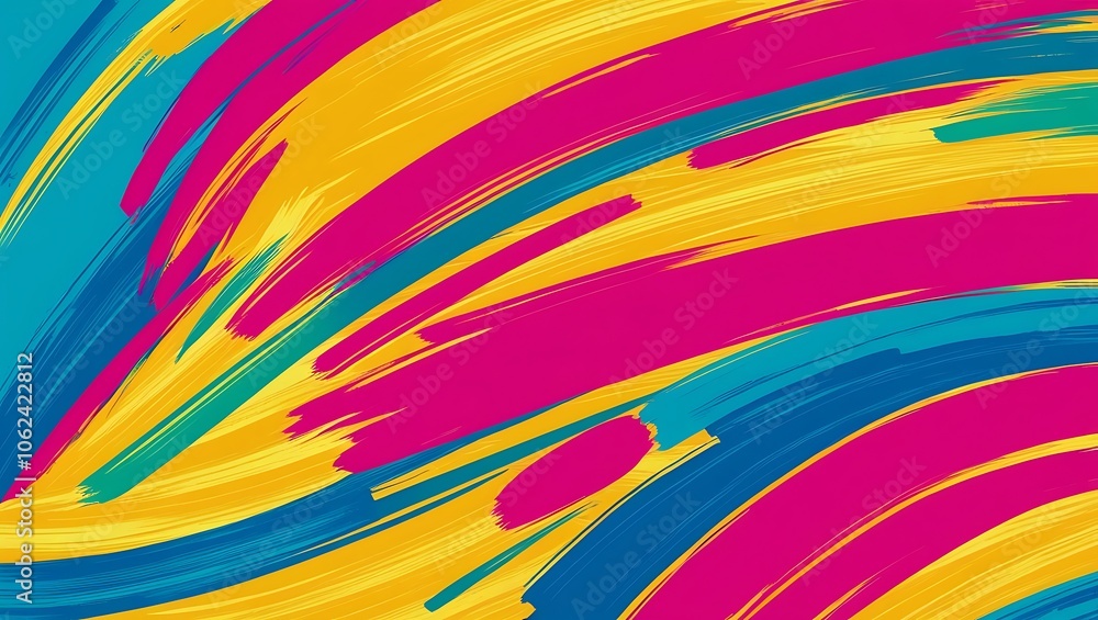 Abstract watercolor brush strokes. Generative Ai. Abstract watercolor brush strokes. Generative Ai.