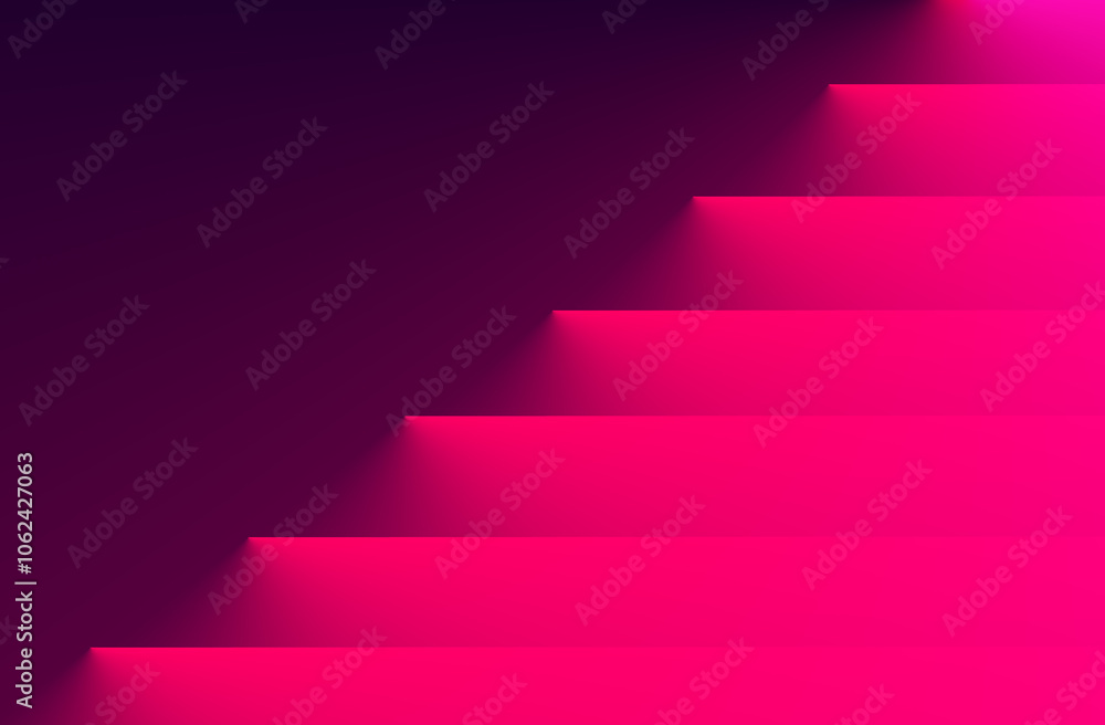 Abstract pink background with gradient and smooth transitions, smooth lines Abstract pink background with gradient and smooth transitions, smooth lines