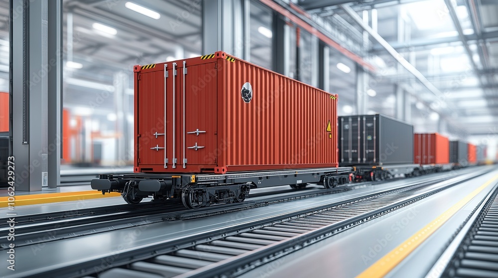 Explore the efficiency of modern freight transport with advanced container shipping solutions
