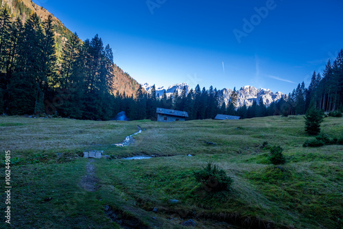 Pilzano, trentino alto adige, Bolzano, italy,