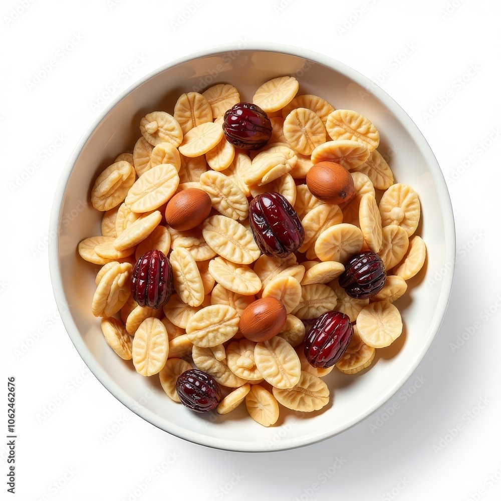 Muesli with nuts and fruits Muesli with nuts and fruits
