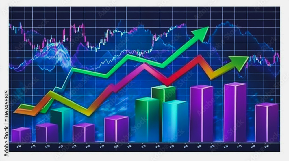 charts and graphs with statistics to innovation analyze business potential and forecast future development of companies growth. charts and graphs with statistics to innovation analyze business potential and forecast future development of companies growth.