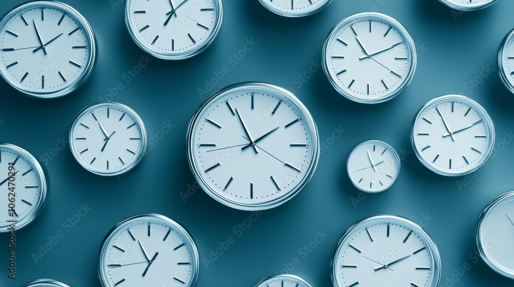 Deadline Approaching: Clock and Calendar for Time Management Deadline Approaching: Clock and Calendar for Time Management