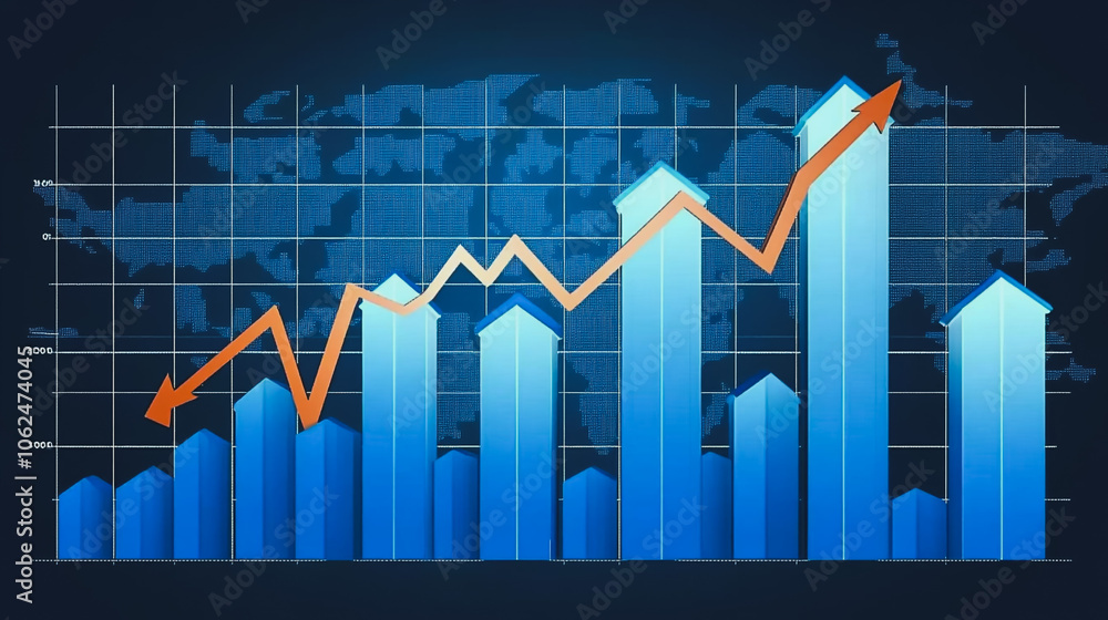 charts and graphs with statistics to innovation analyze business potential and forecast future development of companies growth. charts and graphs with statistics to innovation analyze business potential and forecast future development of companies growth.