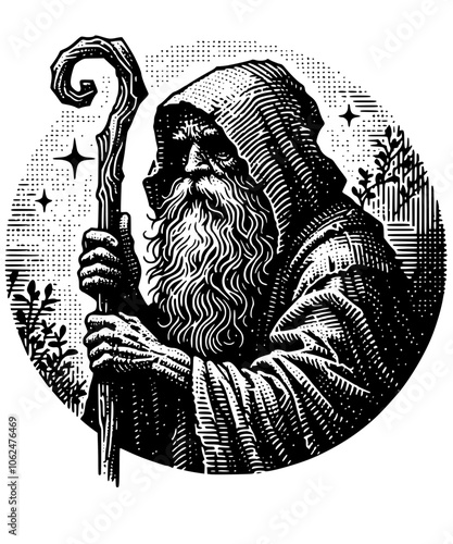 Ancient Hermit Wizard