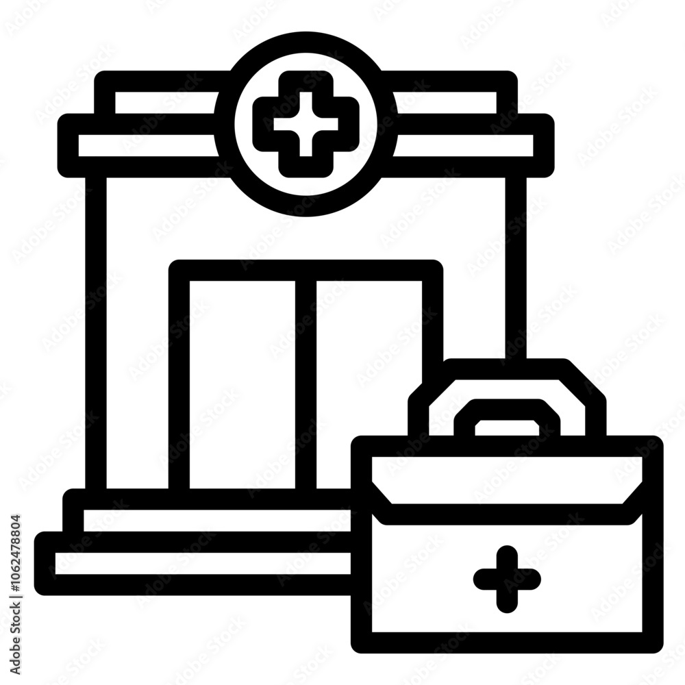 medicine medical icon hospital building sign medicine medical icon hospital building sign