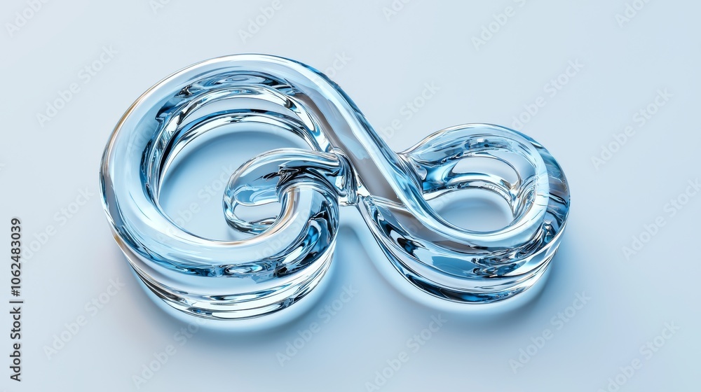 Detailed artistic treble clef, sleek fluidity, isolated on white background, optimized for digital and print media Detailed artistic treble clef, sleek fluidity, isolated on white background, optimized for digital and print media