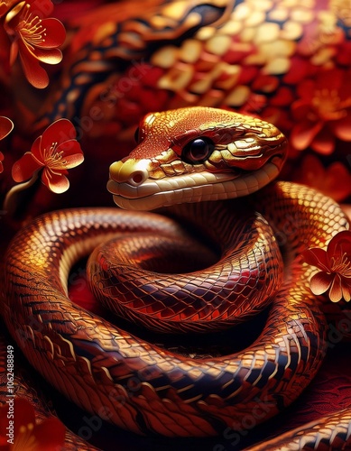 Snake zodiac in Chinese New Year