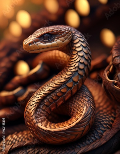 Snake zodiac wood element in Chinese New Year